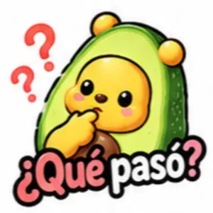 ¿Qué pasó? - getsticker.com