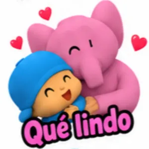 Qué lindo - getsticker.com