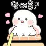 귀염 봄봄 토끼 샤니