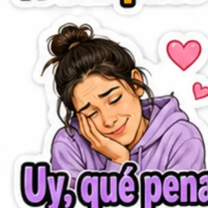 Uy, qué pena - getsticker.com