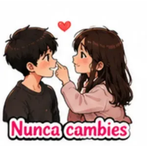 Nunca cambies - getsticker.com