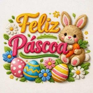 Feliz Páscoa - getsticker.com