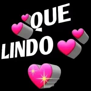 QUE LINDO - getsticker.com