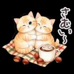 秋冬 毎日使える コスにゃんず 日常