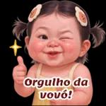 Adesivos fofos para crianças