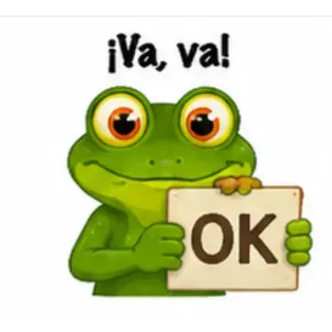 ¡Va, va! OK - getsticker.com