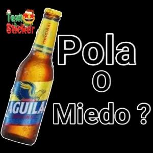 Pola O Miedo ? - getsticker.com