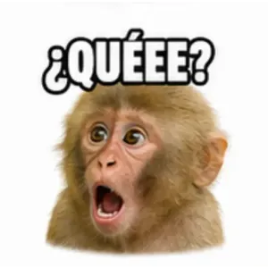¿QUÉEEE? - getsticker.com