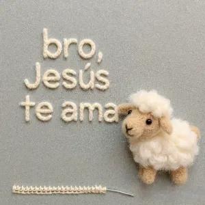 bro, Jesús te ama - getsticker.com