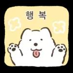 왕털뭉치 사모예드