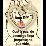 Bom Dia! Que a paz de Jesus se faça presénte na sua vida