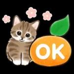 冬の毎日と年末年始☆猫たちのスタンプ２