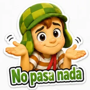 No pasa nada - getsticker.com