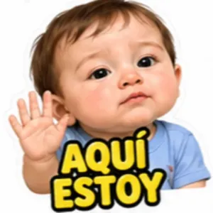 AQUÍ ESTOY - getsticker.com