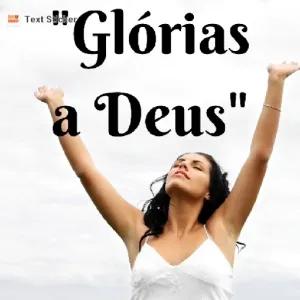 Glórias a Deus - getsticker.com