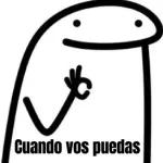 Cuando vos puedas