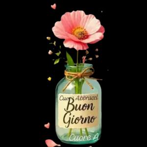 Cuori Abbracci Buon Giorno Cuore A - getsticker.com
