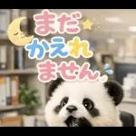 飛び出す♡パンダの家族連絡
