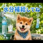 飛び出す♡雨の日わんこ