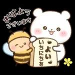 チロクマとアイビー　初夏