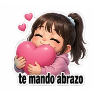 te mando abrazo - getsticker.com