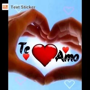 Te Amo - getsticker.com