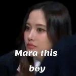 Mara this boy