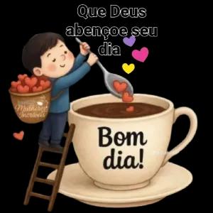 Que Deus abençoe seu dia, Bom dia!, Mulheres Incríveis - getsticker.com
