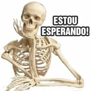 ESTOU ESPERANDO! - getsticker.com