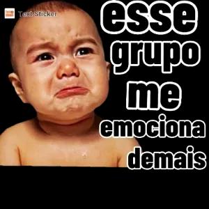 esse grupo me emociona demais - getsticker.com