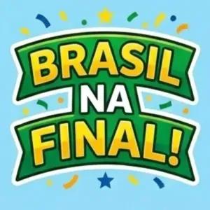 BRASIL NA FINAL! - getsticker.com