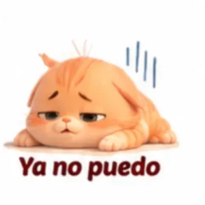 Ya no puedo - getsticker.com