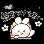 おでかけ連絡♡スマイルうさぎちゃん