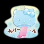 ハローキティ　水彩画タッチ（初夏）