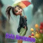 Esta lloviendo