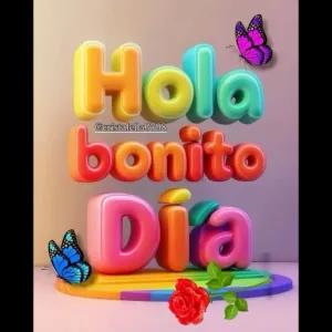 Hola bonito Dia @cristalella0708 - getsticker.com