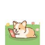 飛び出す！コギたんの春のお返事スタンプ