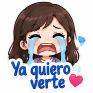 Ya quiero verte - getsticker.com