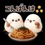 ずっと使える秋の言葉♡ふわふわシマエナガ