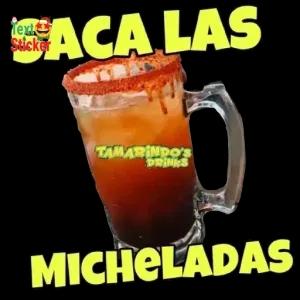 SACA LAS MICHELADAS, Tamarindo's DRINKS - getsticker.com