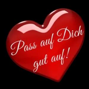 Pass auf Dich gut auf! - getsticker.com