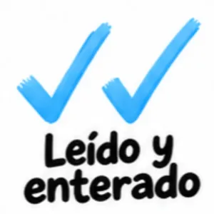 Leído y enterado - getsticker.com