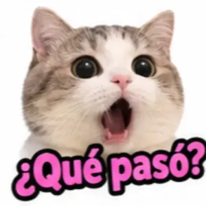 ¿Qué pasó? - getsticker.com
