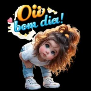 Oii bom dia! - getsticker.com