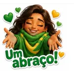 Adesivos de menina