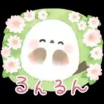 ほんわり♡春色シマエナガ