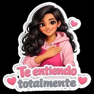 Te entiendo totalmente - getsticker.com