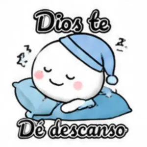 Dios te 2 De descanso - getsticker.com