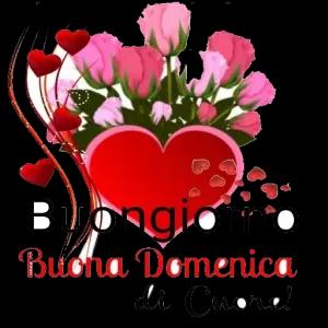 Buongiorno Buona Domenica di Cuore! - getsticker.com