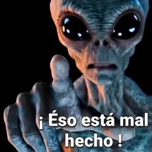 ¡ Eso está mal hecho ! - getsticker.com